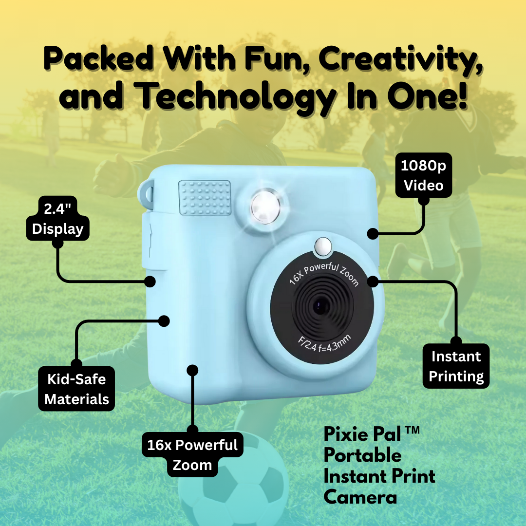 Pixie Pal Portable Instant Print Camera