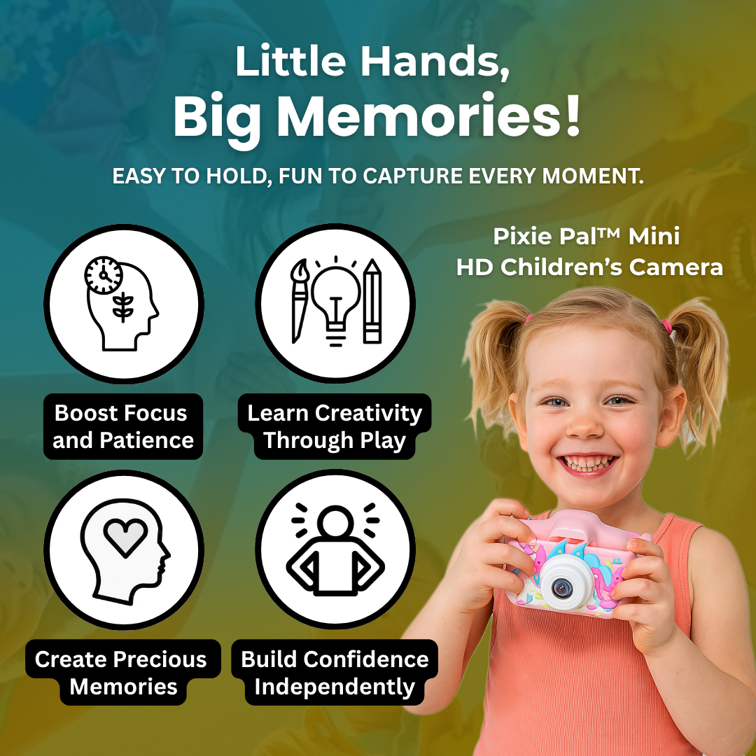 Pixie Pal™ Mini Unicorn Children’s Camera