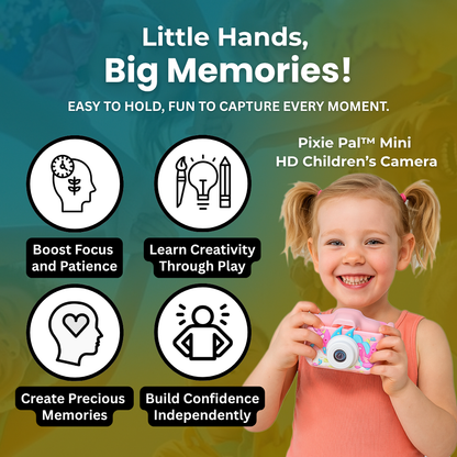 Pixie Pal™ Mini Unicorn Children’s Camera