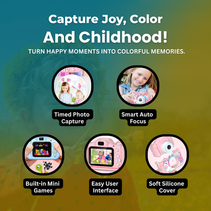 Pixie Pal™ Mini Unicorn Children’s Camera